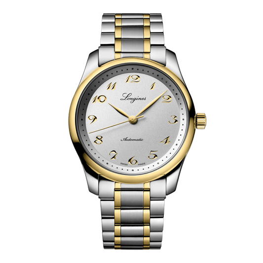 Longines Master Collection Automatic Watch, Ø 40.00 Mm, Stainless Steel And 18 Karat Yellow Gold Cap 200. L2.793.5.72.7