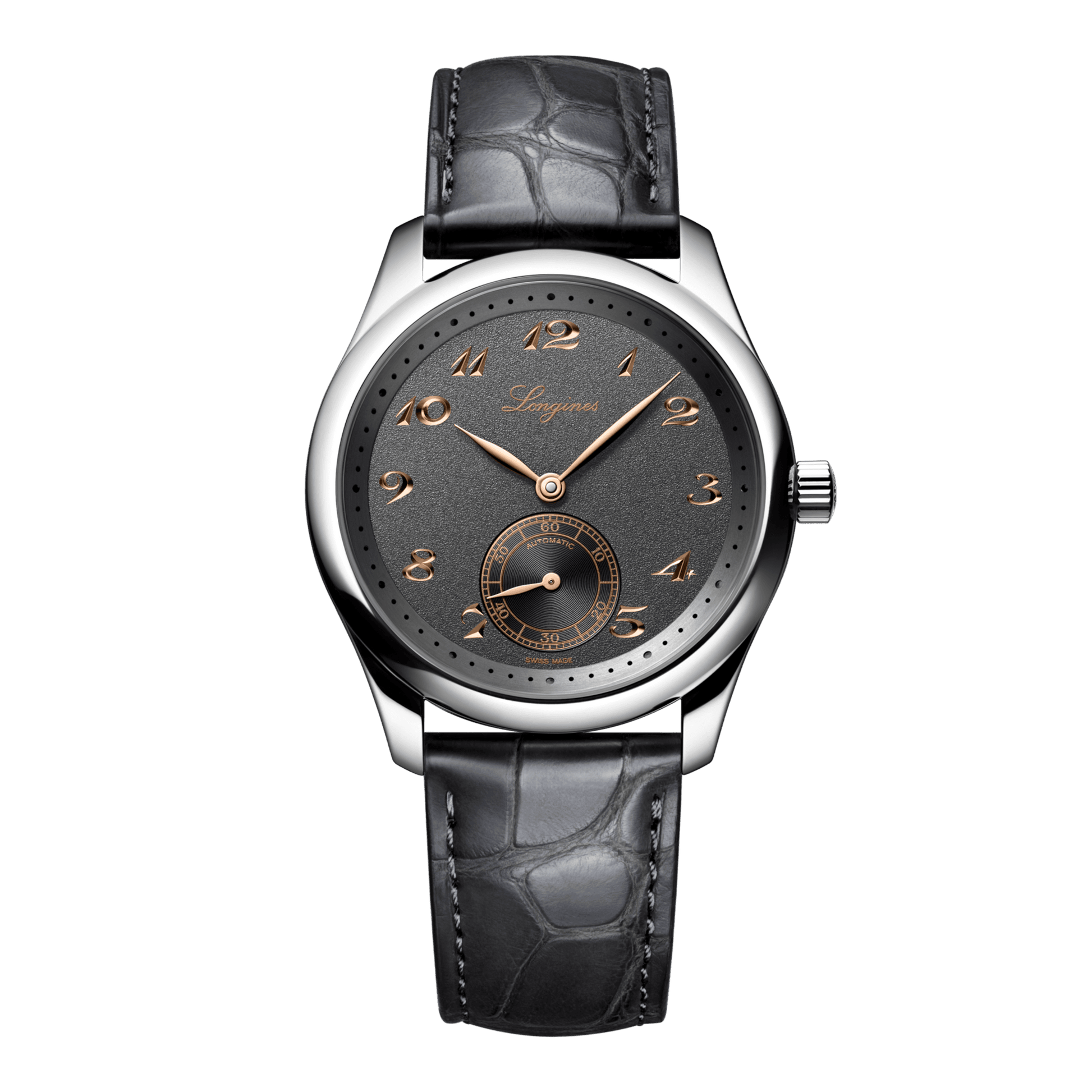 Longines Master Collection Automatic Watch, Ø 38.50 Mm, Stainless Steel. L2.843.4.63.2