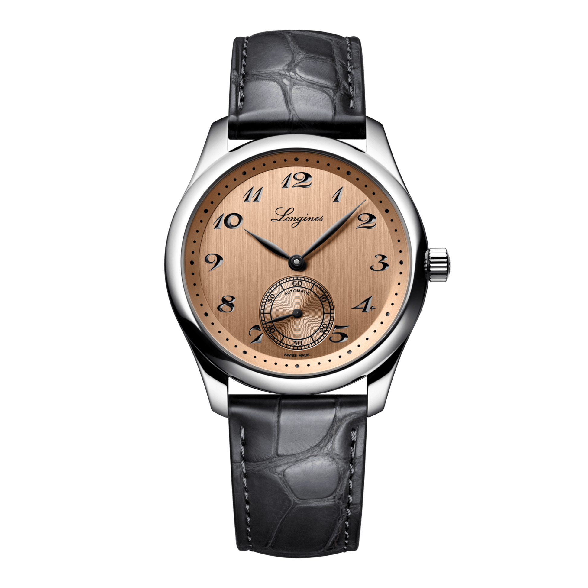 Longines Master Collection Automatic Watch, Ø 38.50 Mm, Stainless Steel. L2.843.4.93.2