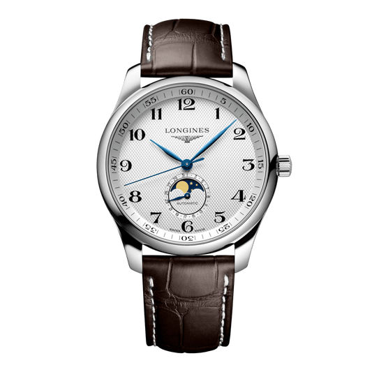 Longines Master Collection Moonphase Automatic Watch, Ø 42.00 Mm, Stainless Steel. L2.919.4.78.3