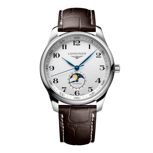 Longines Master Collection Moonphase Automatic Watch, Ø 42.00 Mm, Stainless Steel. L2.919.4.78.3