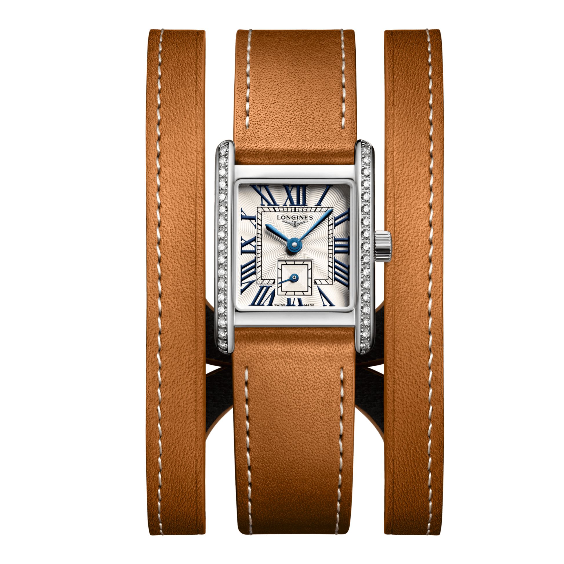 Longines Mini Dolcevita Quartz Watch, 21.50 X 29.00 Mm, Stainless Steel. L5.200.0.71.0
