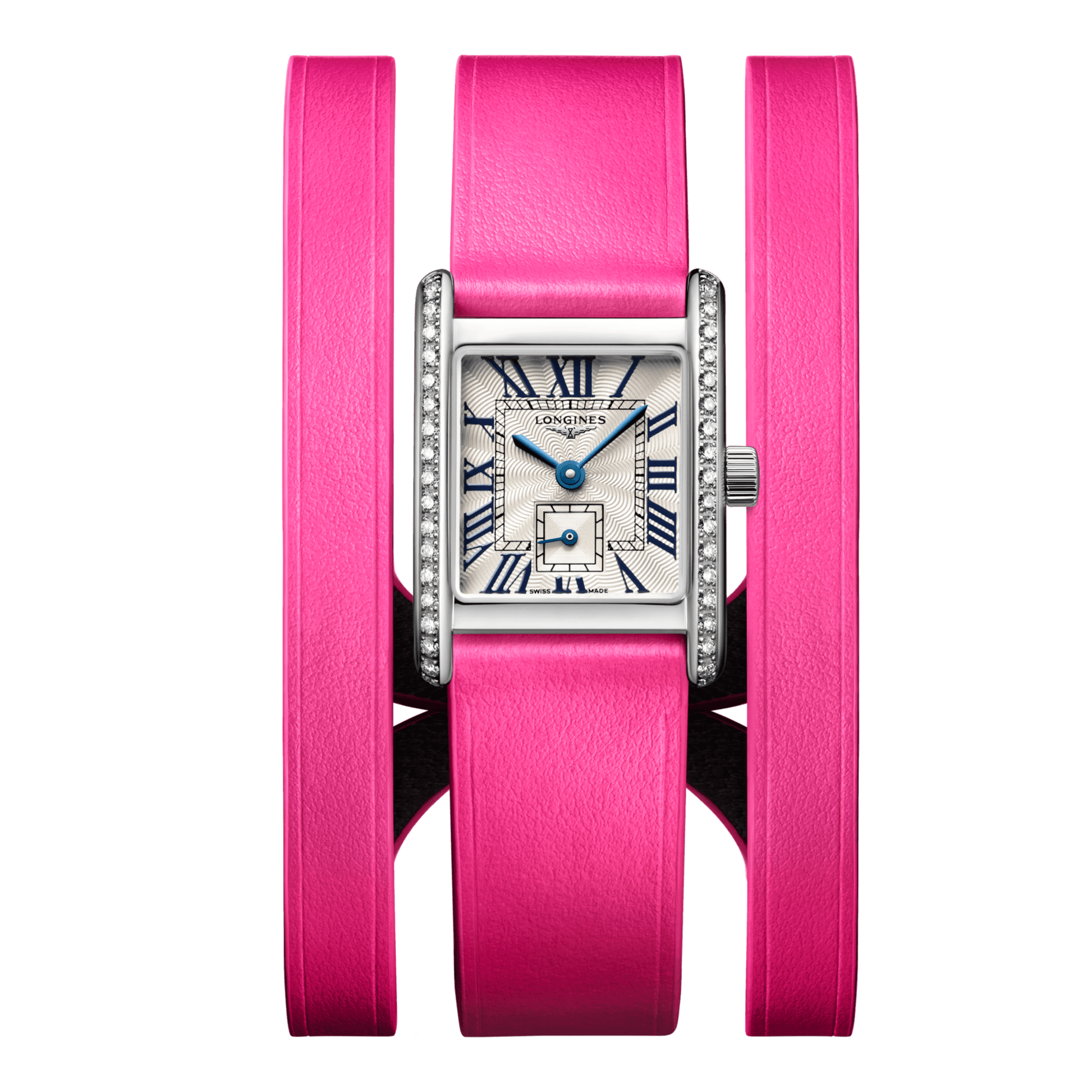 Longines Mini Dolcevita Quartz Watch, 21.50 X 29.00 Mm, Stainless Steel. L5.200.0.71.2
