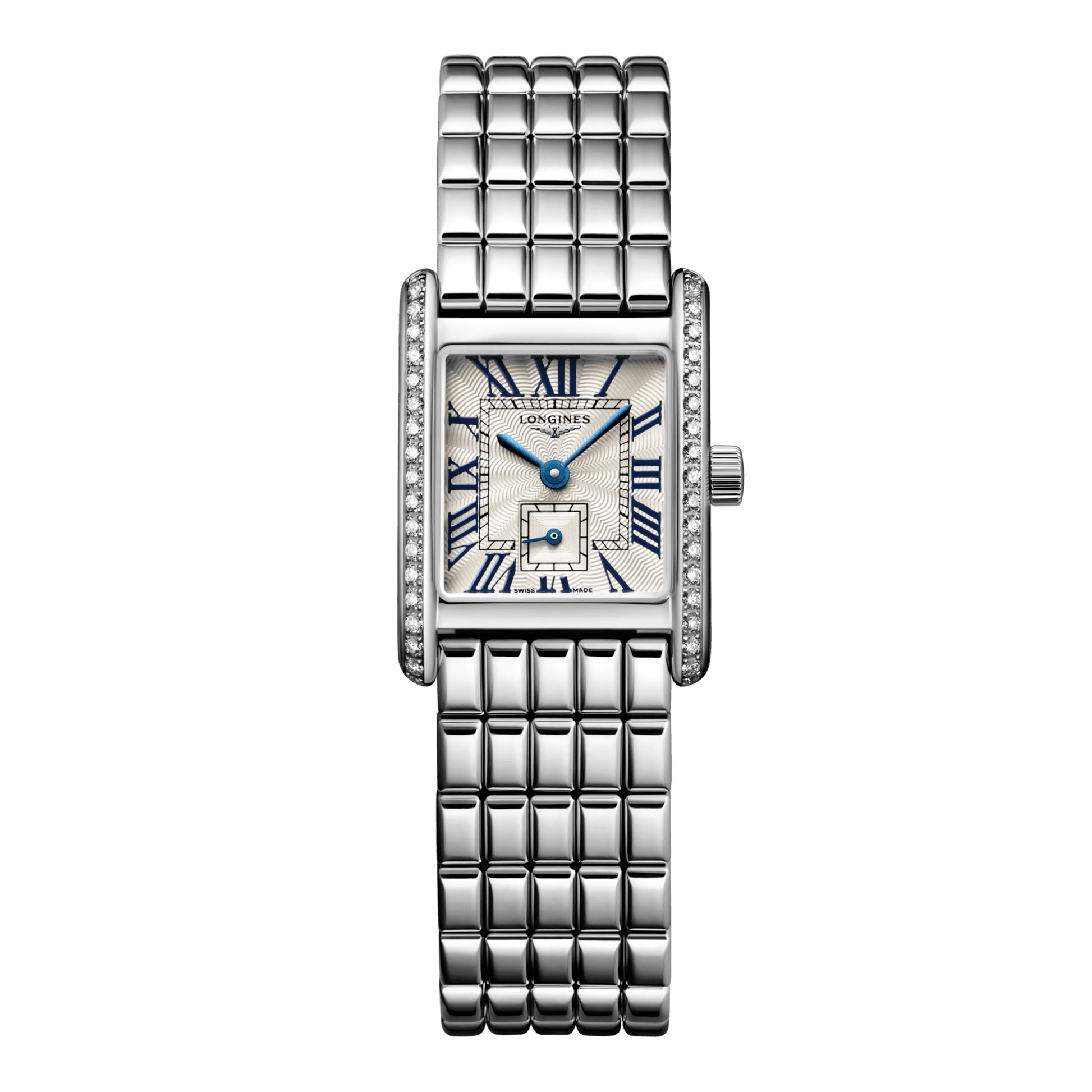 Longines Mini Dolcevita Quartz Watch, 21.50 X 29.00 Mm, Stainless Steel. L5.200.0.71.6