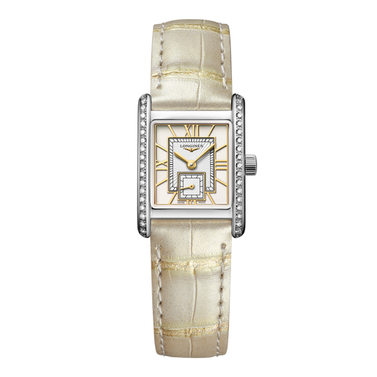 Longines Mini Dolcevita Quartz Watch, 21.50 X 29.00 Mm, Stainless Steel. L5.200.0.79.2