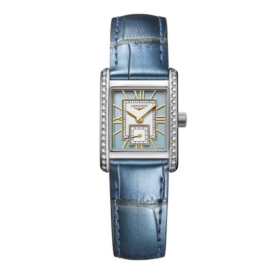 Longines Mini Dolcevita Quartz Watch, 21.50 X 29.00 Mm, Stainless Steel. L5.200.0.95.2