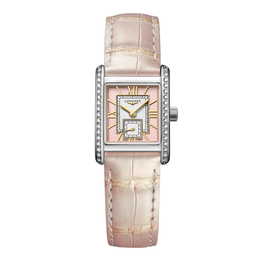 Longines Mini Dolcevita Quartz Watch, 21.50 X 29.00 Mm, Stainless Steel. L5.200.0.99.2