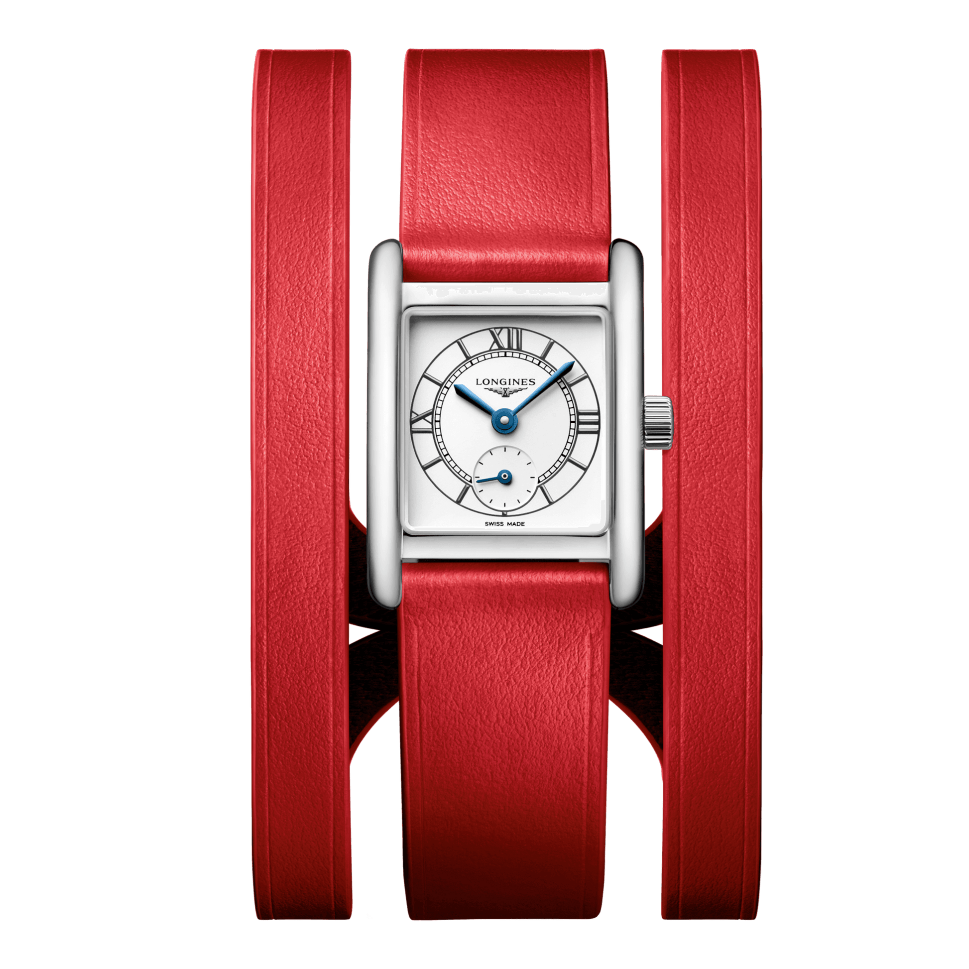 Longines Mini Dolcevita Quartz Watch, 21.50 X 29.00 Mm, Stainless Steel. L5.200.4.75.0