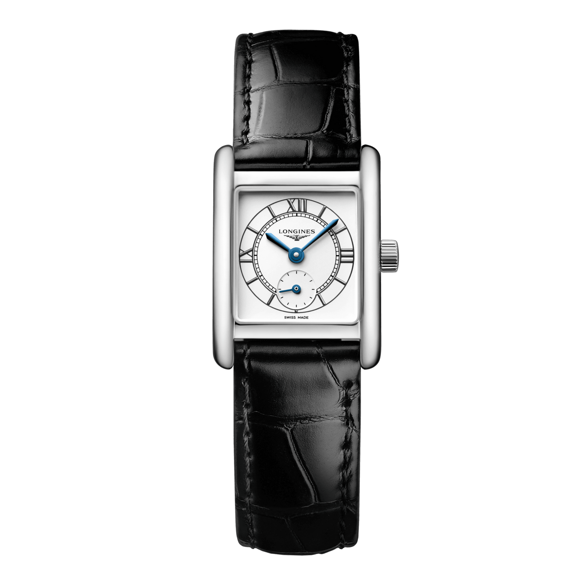 Longines Mini Dolcevita Quartz Watch, 21.50 X 29.00 Mm, Stainless Steel. L5.200.4.75.2