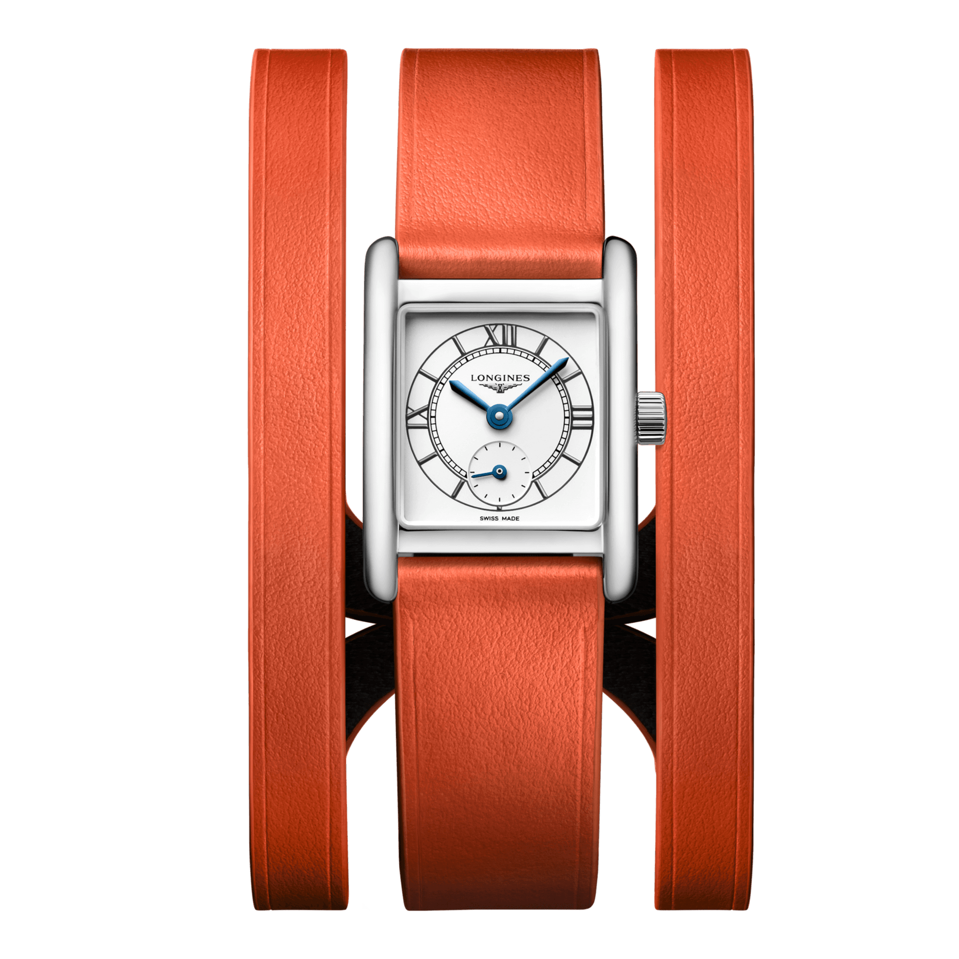 Longines Mini Dolcevita Quartz Watch, 21.50 X 29.00 Mm, Stainless Steel. L5.200.4.75.8