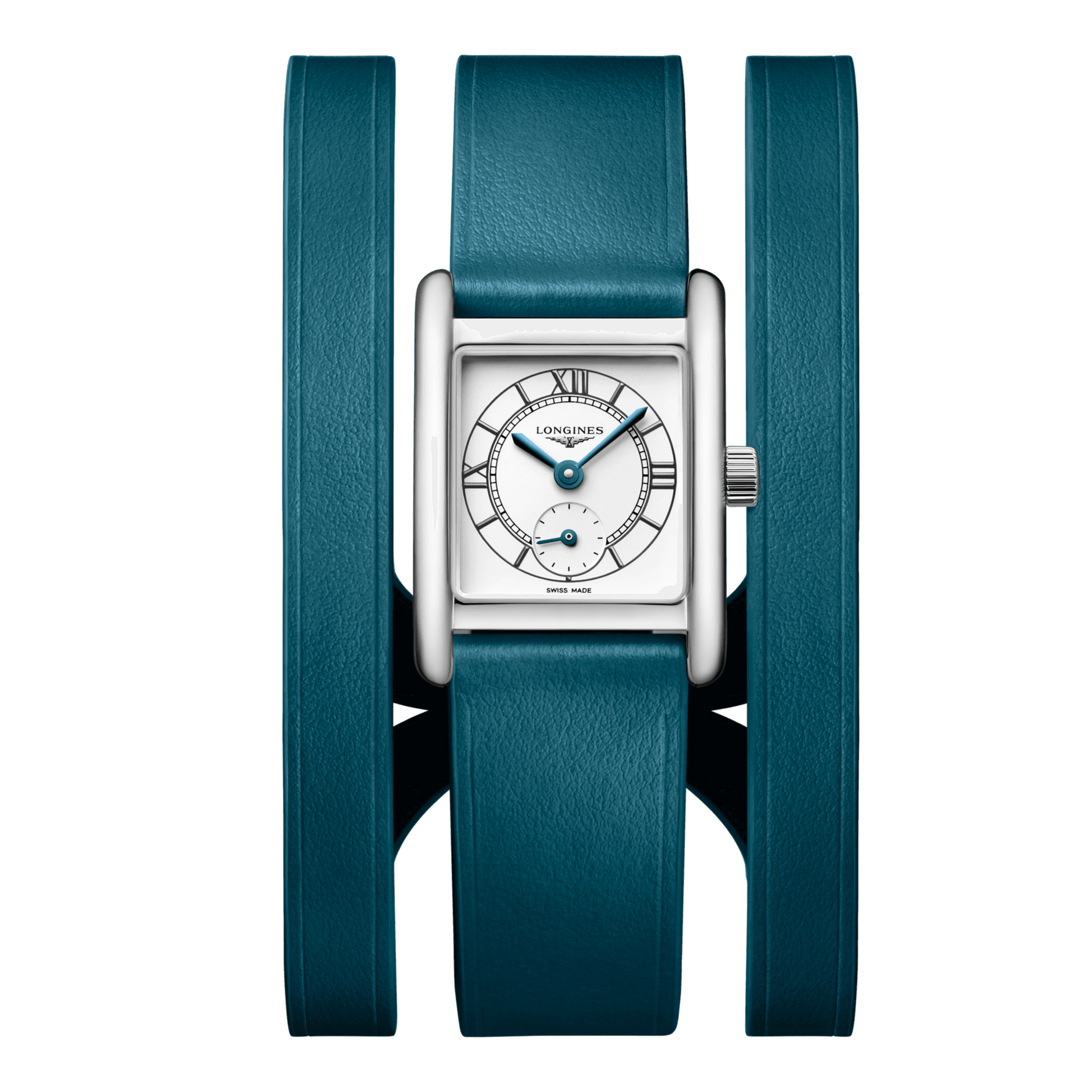 Longines Mini Dolcevita Quartz Watch, 21.50 X 29.00 Mm, Stainless Steel. L5.200.4.75.9