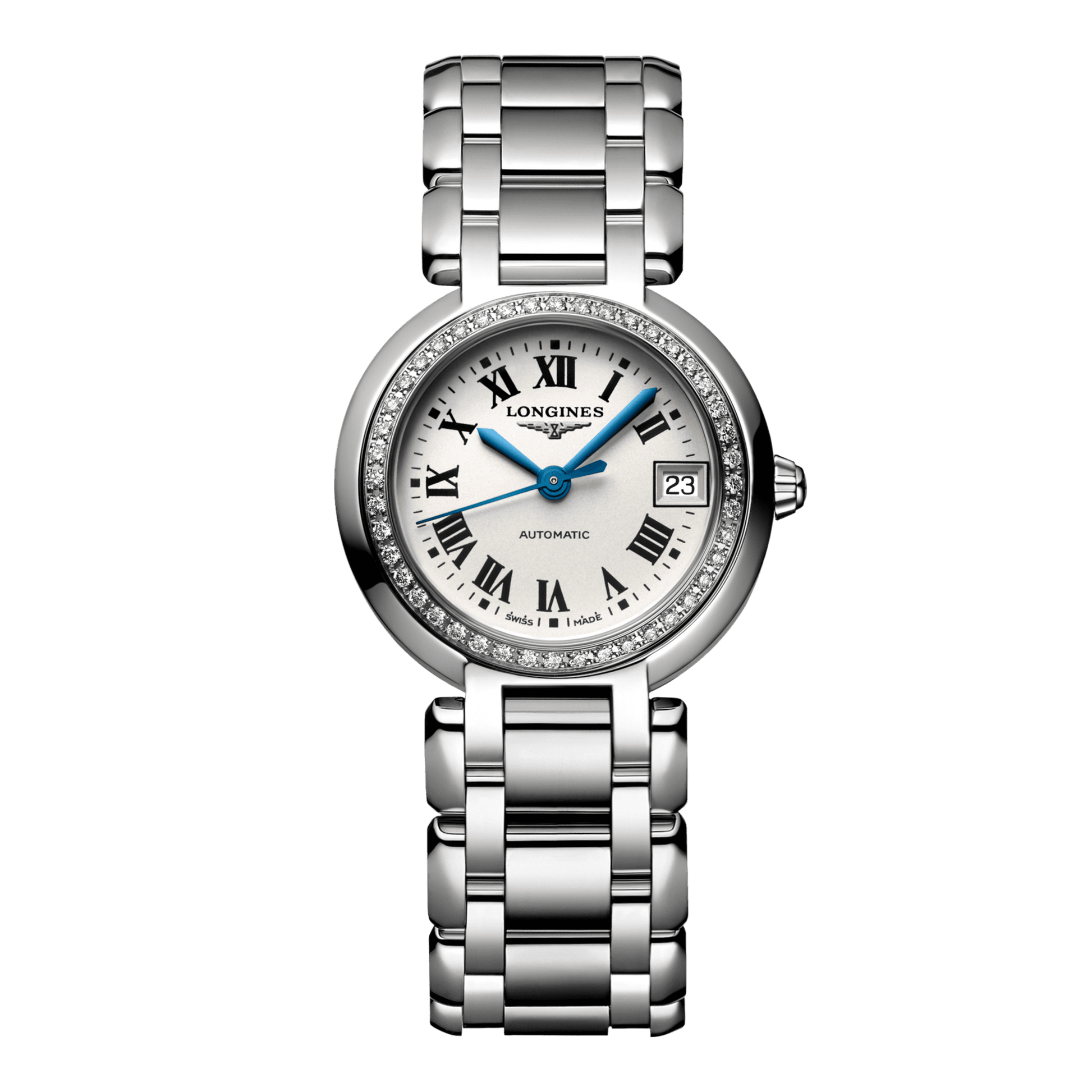 Longines Primaluna Automatic Watch, Ø 26.50 Mm, Stainless Steel. L8.111.0.71.6