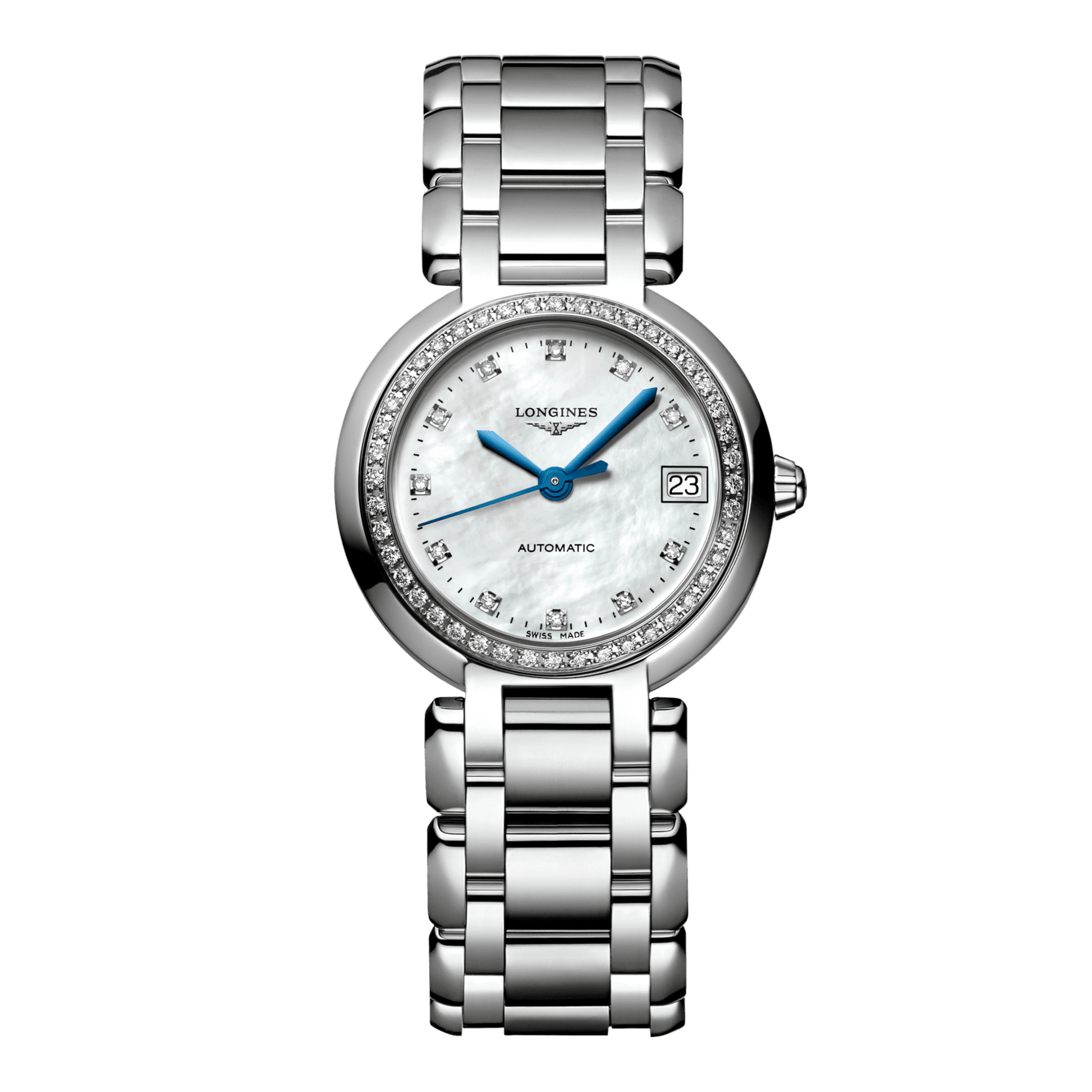 Longines Primaluna Automatic Watch, Ø 26.50 Mm, Stainless Steel. L8.111.0.87.6