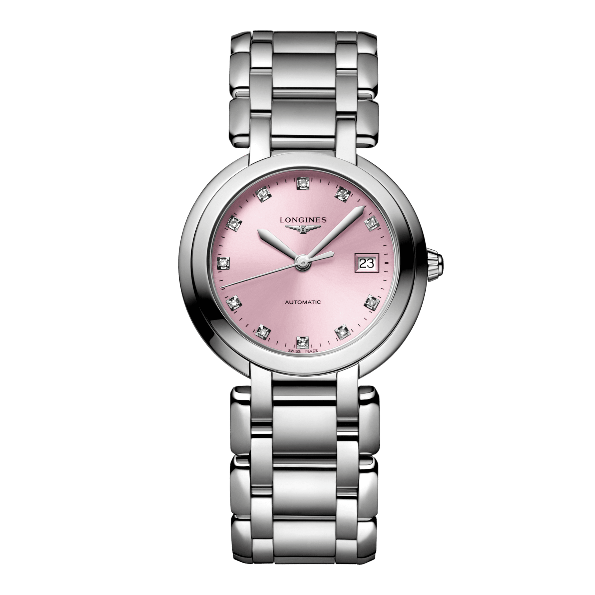 Longines Primaluna Automatic Watch, Ø 30.00 Mm, Stainless Steel. L8.113.4.99.6