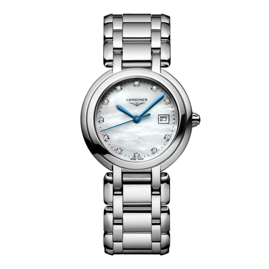 Longines Primaluna Quartz Watch, Ø 30.00 Mm, Stainless Steel. L8.122.4.87.6