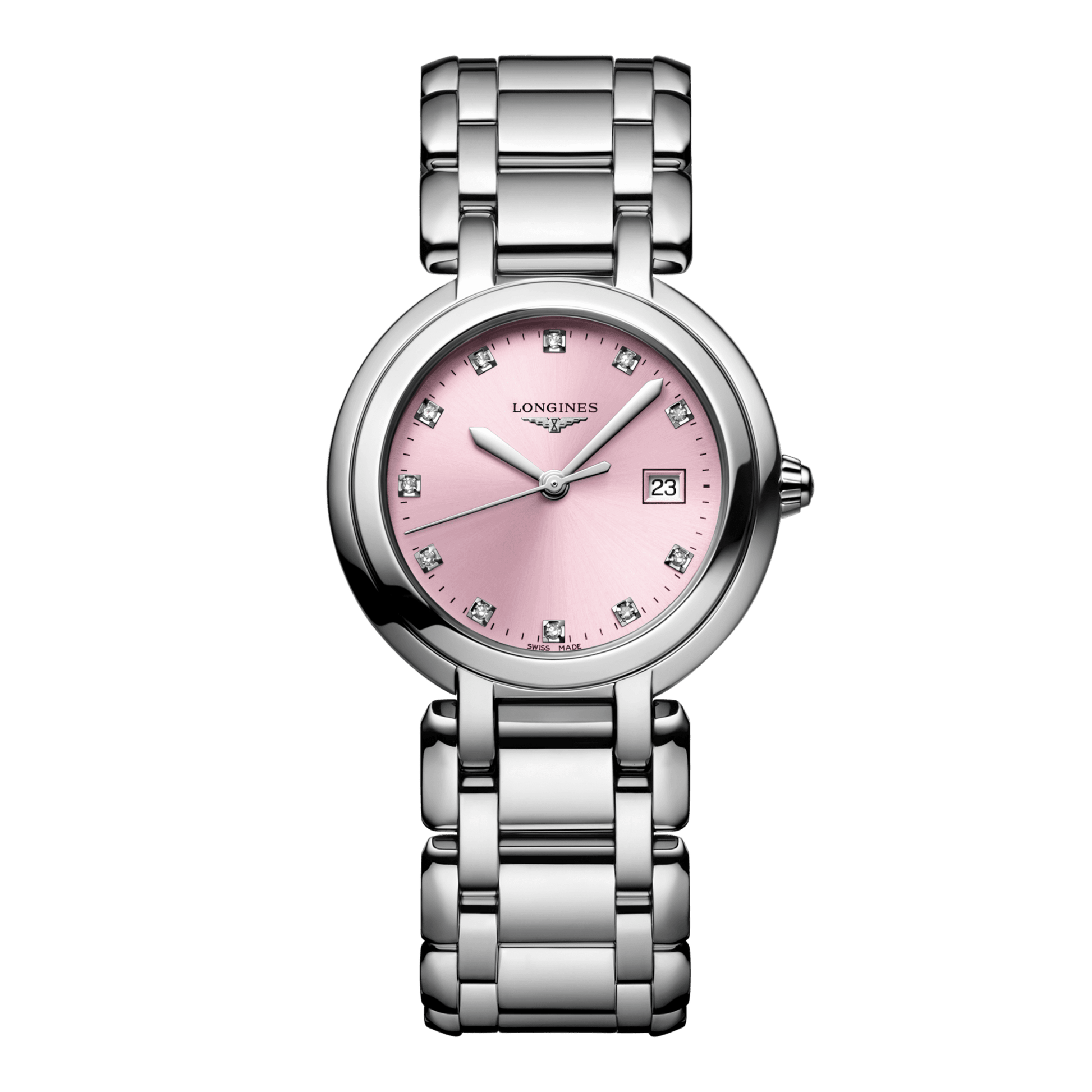 Longines Primaluna Quartz Watch, Ø 30.00 Mm, Stainless Steel. L8.122.4.99.6